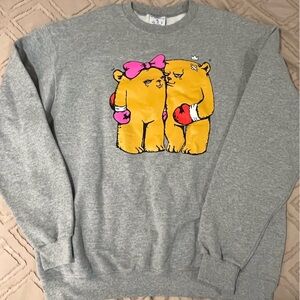 The Bear Champ Champion Gray Eco Sweatshirt
